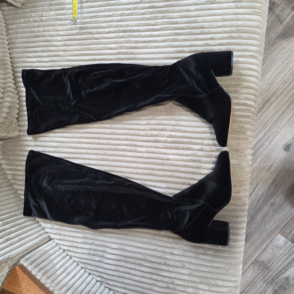 INC International Concepts Black Over-the-Knee Boots